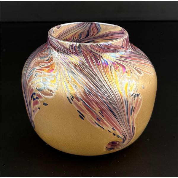 Nuance New Orleans Art Glass Vase