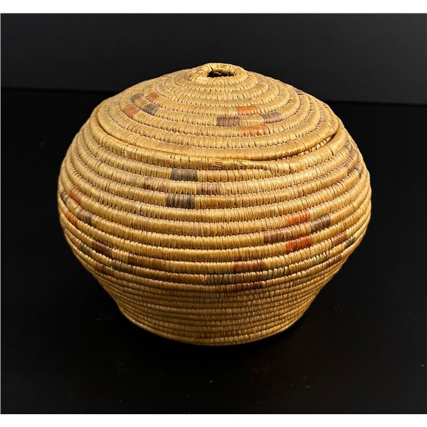 Alaskan Inuit Eskimo Basket