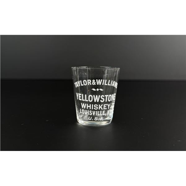 Taylor & Williams Yellowstone Whiskey Shot Glass