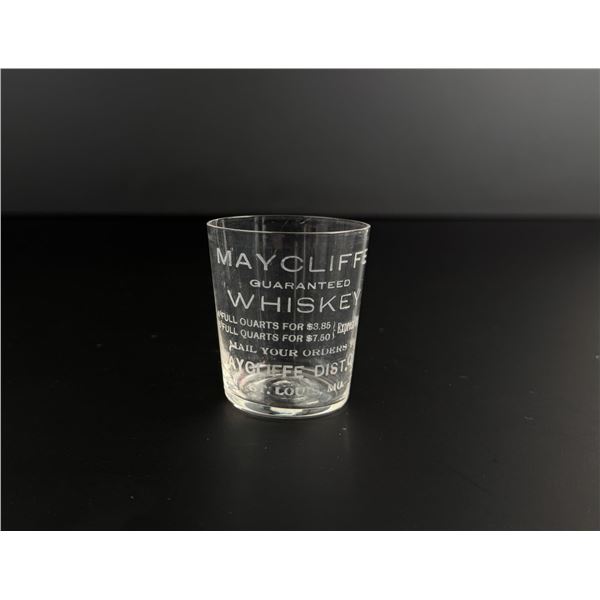 Maycliffe Guaranteed Whiskey Shot Glass