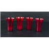 Image 2 : Cranberry Glass Decanter Set