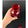 Image 5 : Cranberry Glass Decanter Set