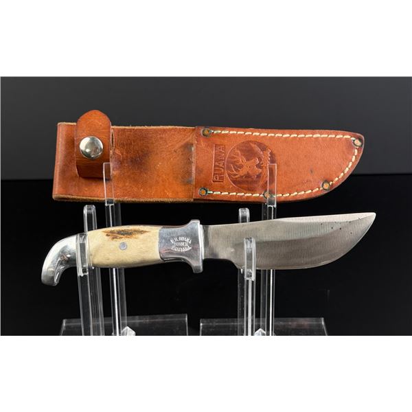RH Rudy Ruana Bonner Montana Signed Knife 13a