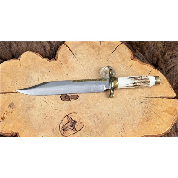 RH Rudy Ruana Bonner Montana Bowie Knife 43D