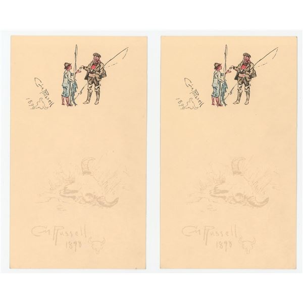Charles M Russell Montana Greeting Cards