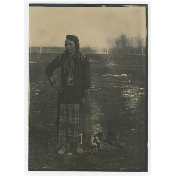 Edward Boos Flathead Indian Montana Photo