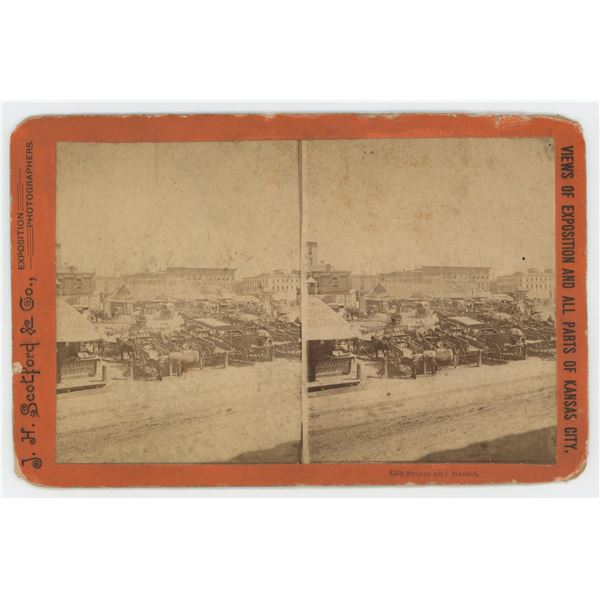 J.H. Scotford Kansas City Missouri Stereoview