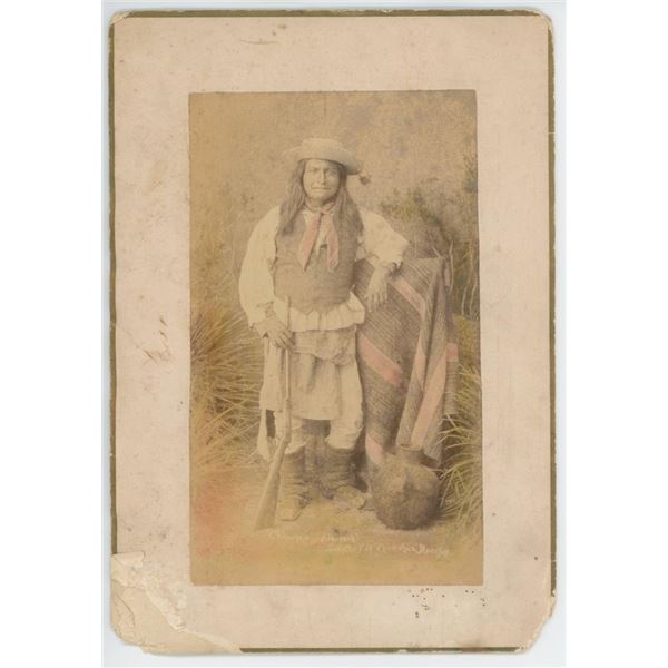 Alfred Frank Randall Apache Indian Photo