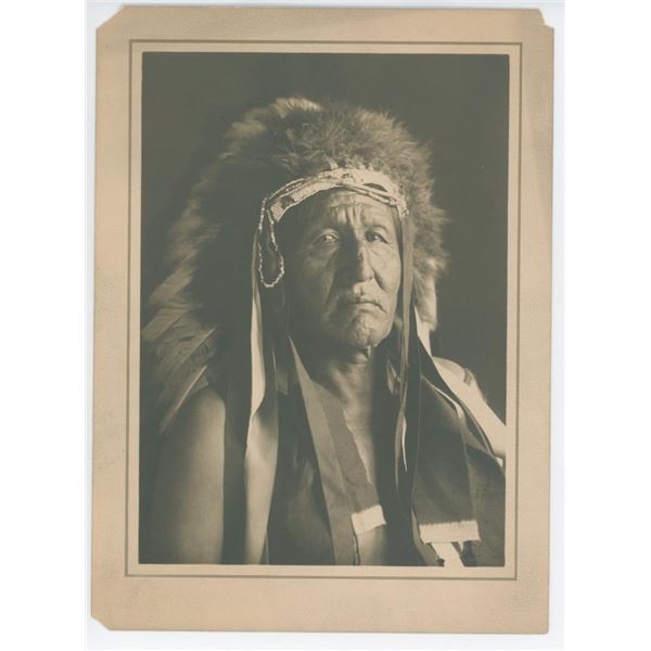 Richard Throssel Little Wolf Indian Chief Photo