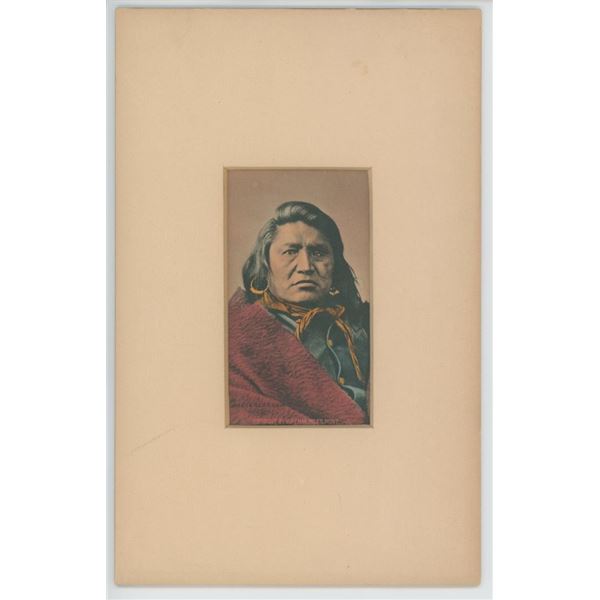 Laton Alton Huffman Montana Deaf Bull Collotype