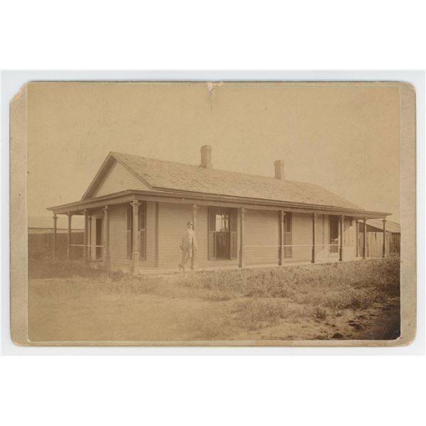 O.S. Goff Fort Custer Montana Photo