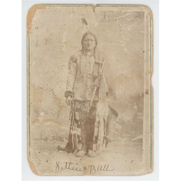 Lucien W. Stilwell Chief Sitting Bull Indian Photo