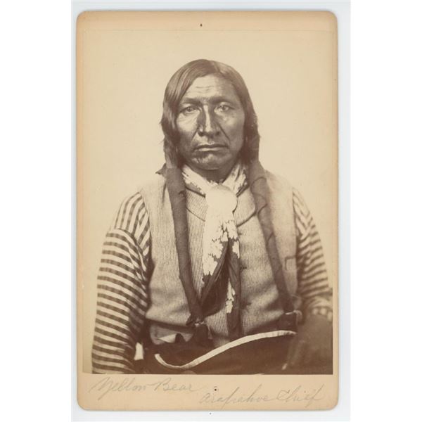 Soule Yellow Bear Arapaho Chief Indian Photo