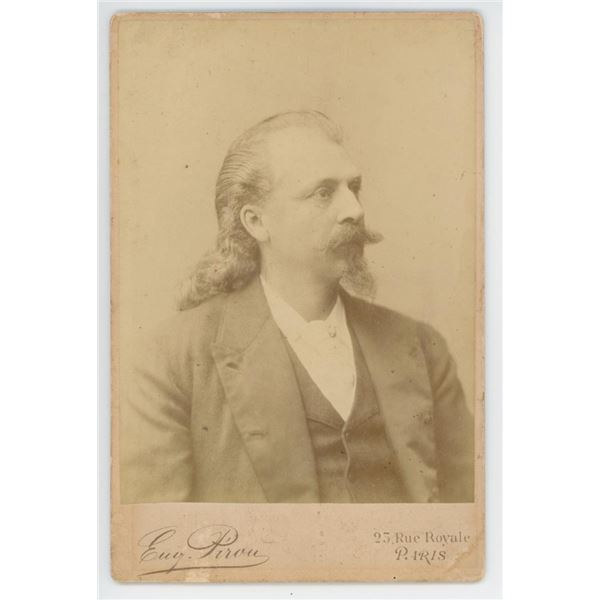 William F. Cody Buffalo Bill Cabinet Photo