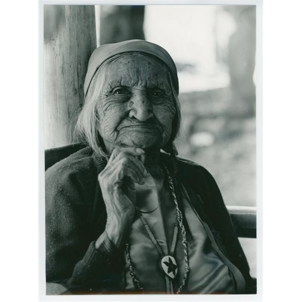 Lucy Pellow Finley Charlo Montana Indian Photo