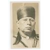 Image 1 : Chief Bacon Rind Osage Indian RPPC Postcard