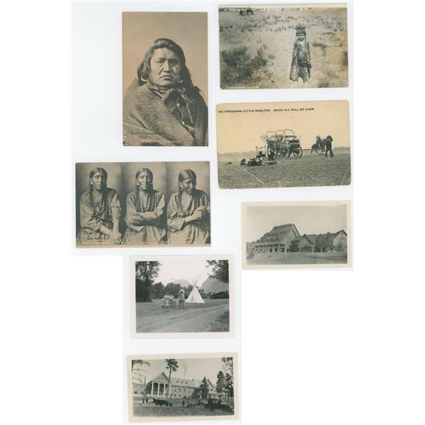Collection of Indian Postcards and Photos