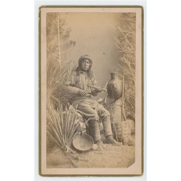 Alfred Frank Randall Apache Indian Photo