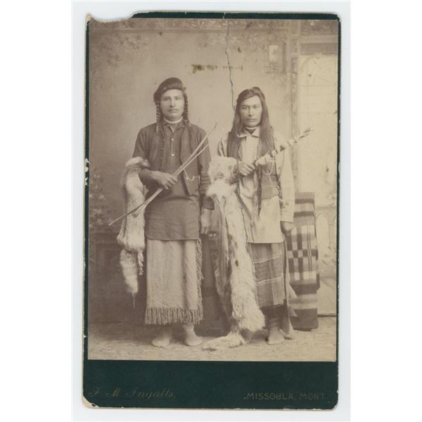 Frank M. Ingalls Missoula Montana Indian Photo