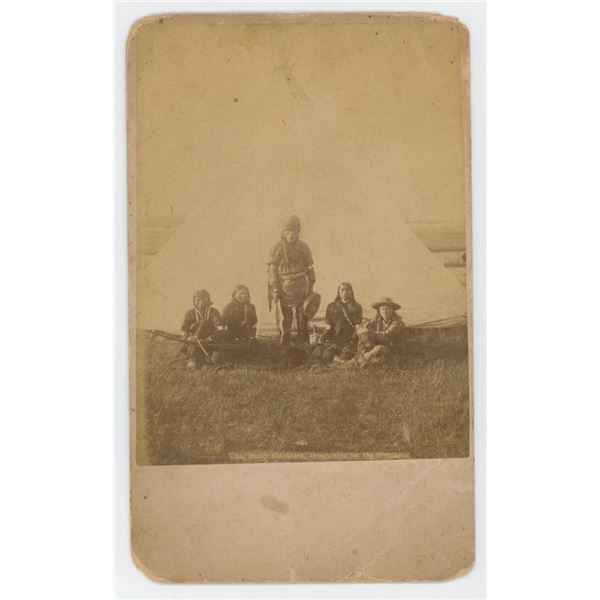 Henry Blackbird Omaha Indian Interpreter Photo