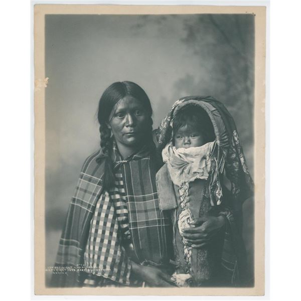 Rose & Hopkins Denver Ute Indian Photo