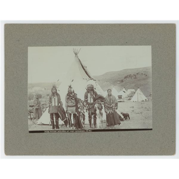 John A. Anderson Pine Ridge Indian Agency Photo