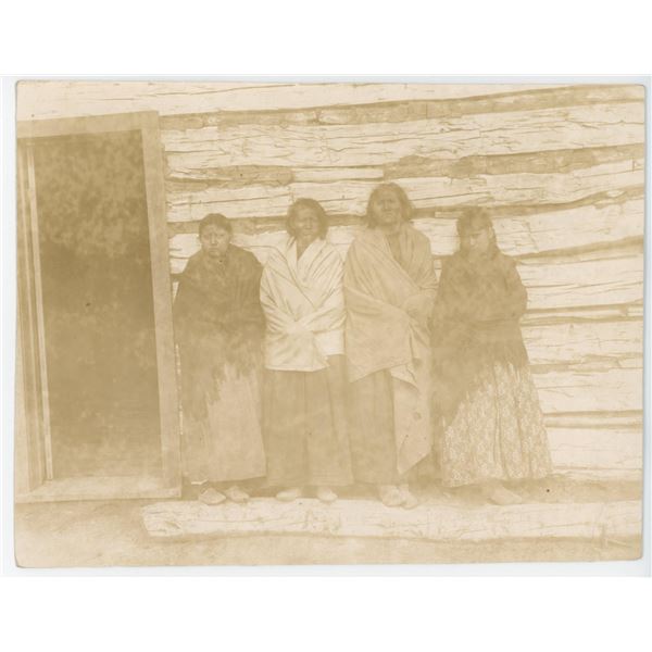DF Barry Sitting Bull's Wives Indian Photo