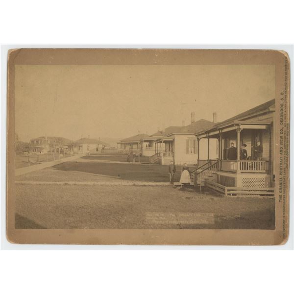 Grabill Fort Meade Officers Line Cabinet Photo
