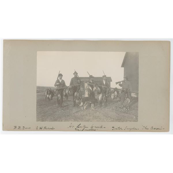 Pine Ridge Sioux Indian Agency Hunting Photo