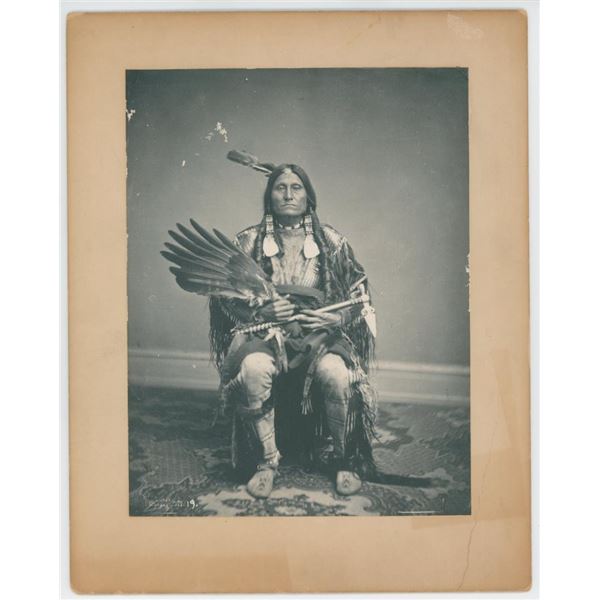 Antonio Zeno Shindler Flying Pipe Indian Photo
