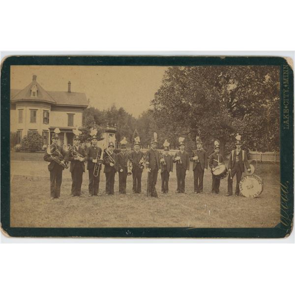 Lake City Minnesota Harmonia Band Cabinet Photo