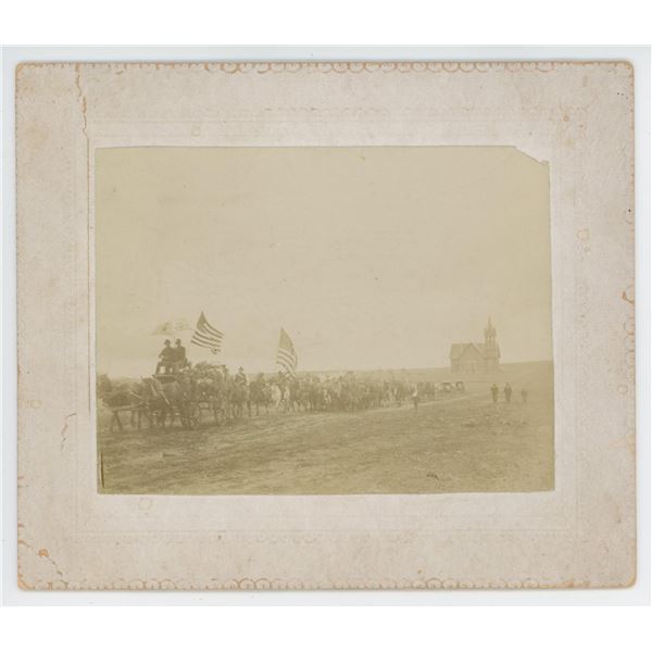 Midwest US Cavalry Procession Photo