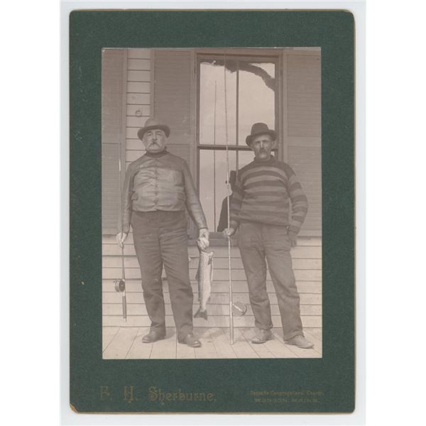 Monson Maine Trout Fishermen Photo