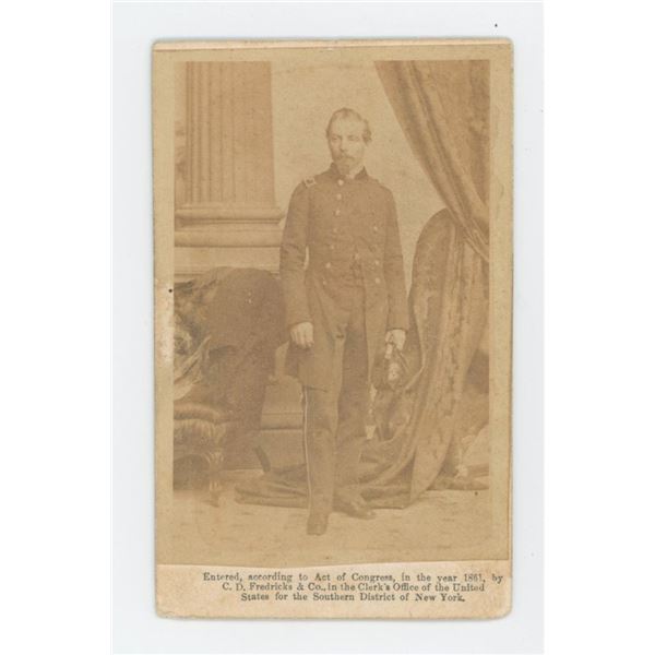 Pierre Gustave Toutant Beauregard Confederate CDV
