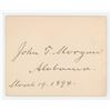 Image 1 : John T. Morgan Grand Wizard KKK Signature