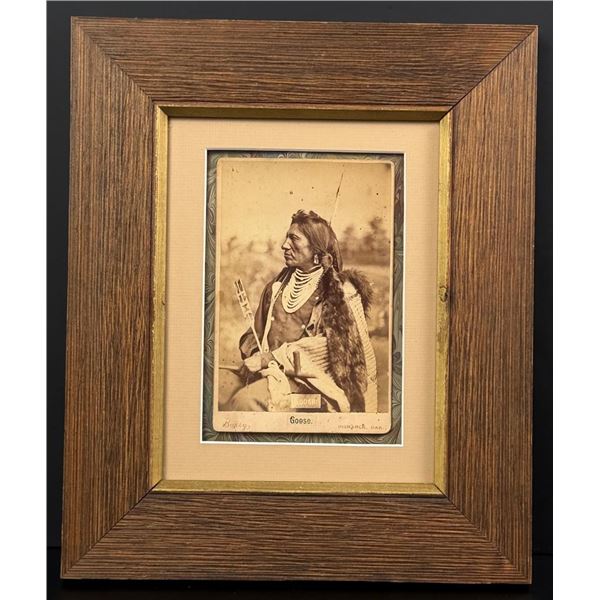 DF Barry Goose Indian Cabinet Photo