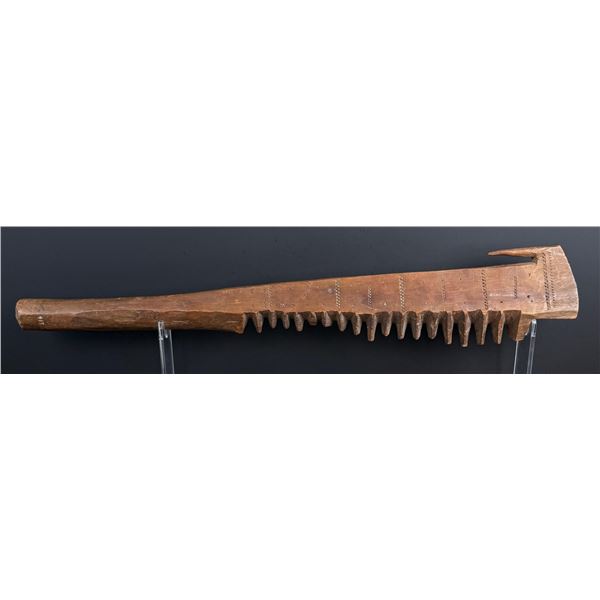 19th Century Nifo'oti Samoa Samoan War Club