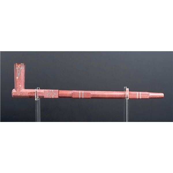 Native American Indian Catlinite Pipestone Pipe