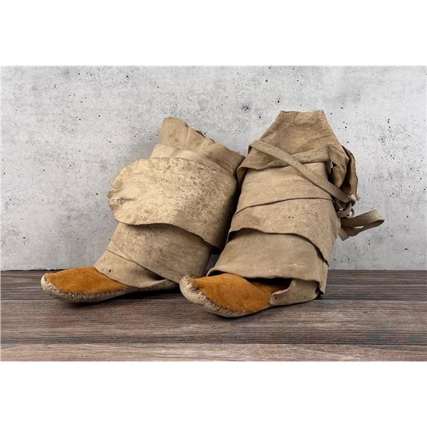 Historic Hopi Indian Pueblo Moccasins