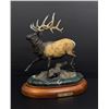Image 1 : Carol Grende Makin Tracks Elk Bronze