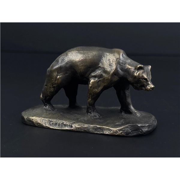 Philip R Goodwin Walking Bear Bronze