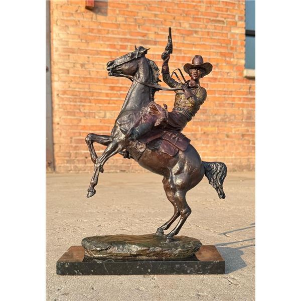 Earle Erik Heikka Miss Wild West Bronze