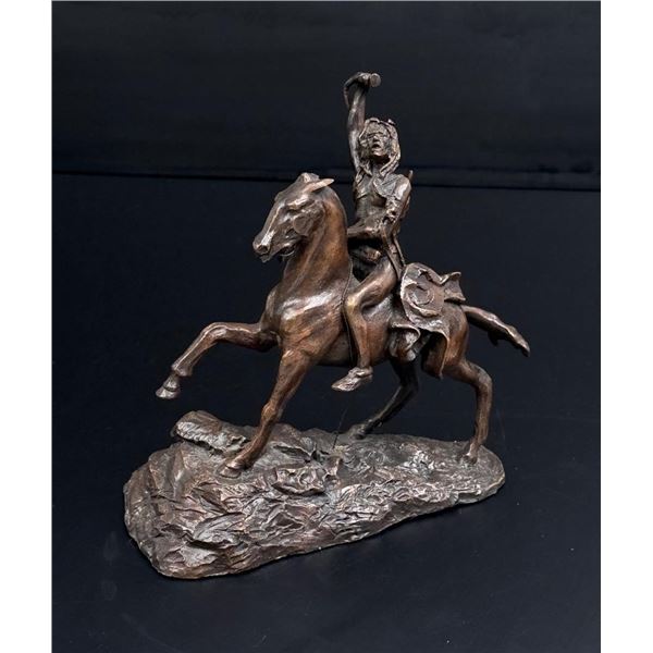 Frederic Remington The Scalp Bronze