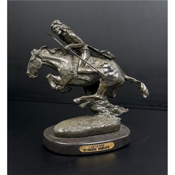 Frederic Remington Cheyenne Bronze