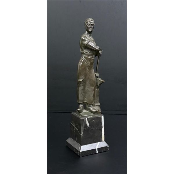 Franz Iffland Blacksmith Bronze