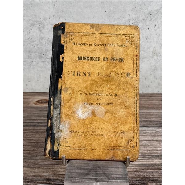 Muskokee or Creek Indian Language First Reader