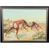 Image 1 : Bob Scriver Pronghorns Painting
