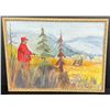 Image 1 : Bob Scriver Moose Hunter Painting