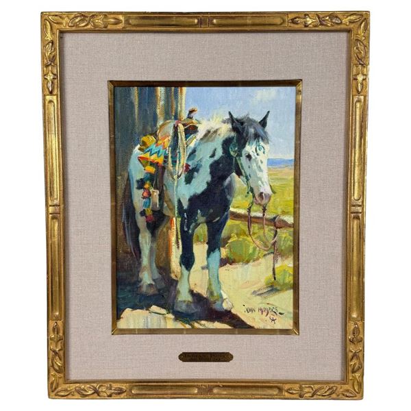 John Moyers Indian Pony Painting