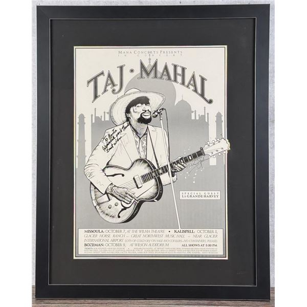 Monte Dolack Taj Mahal Signed Concert Poster